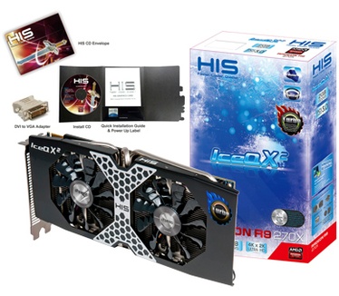 HIS R9 270X IceQ X² Turbo Boost 2GB