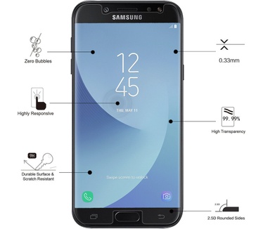 Eiger Toughened Glass Screen Protector - Samsung Galaxy J5 (2017)