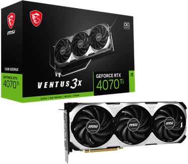 MSI GeForce RTX 4070 Ti VENTUS 3X 12G OC