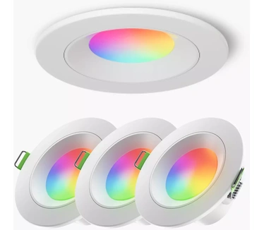 Nanoleaf Essentials Matter 3″ Downlight (4 Pack)