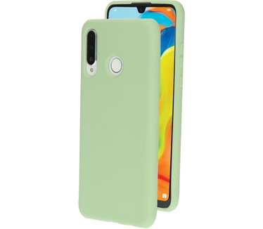 Mobiparts Silicone Cover Huawei P30 Lite Pistache Green