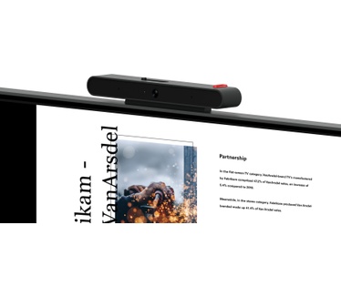 Lenovo ThinkCentre Tiny-In-One 22 Gen 5 (met touchscreen) Zwart