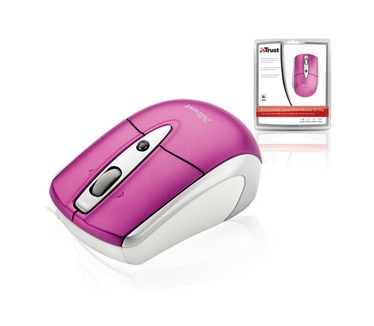 Trust Retractable Laser Mini Mouse For Mac