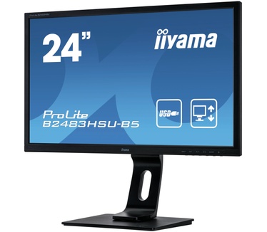Iiyama ProLite B2483HSU-B5 Zwart