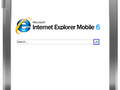 IE Mobile 6 startpagina