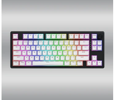 HATOR Skyfall 80 Zwart/Wit Draadloos Toetsenbord