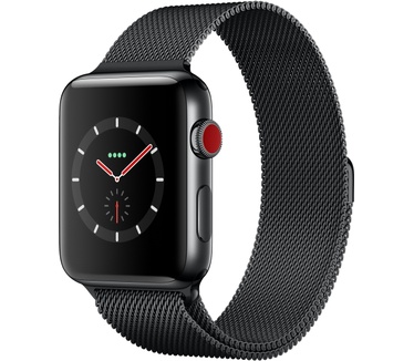 Apple Watch Series 3 Zwart (Zwart)