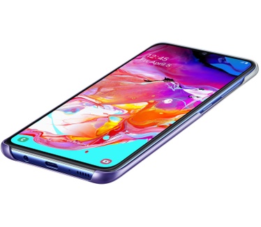 Samsung Galaxy A70 Gradation Cover (Galaxy A70) Paars