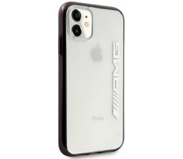 Mercedes-Benz Mercedes-AMG Metallic Black Edges - iPhone 11 (6.1'') Transparant Transparant