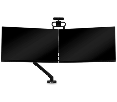 BakkerElkhuizen BE Universal Crossbar, Twee schermen met slechts één monitorarm.