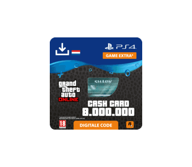 Rockstar Games Megalodon Shark Card GTA Online - PS4