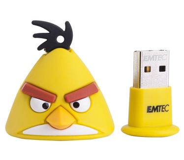 Emtec Angry Birds Yellow Bird 4GB Geel