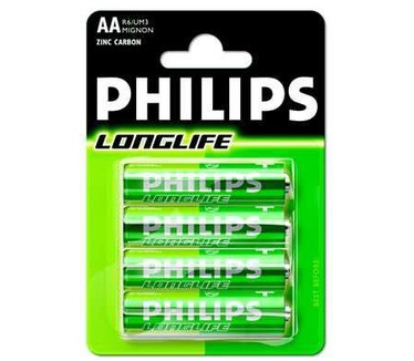 Philips AA/R6 Longlife battery
