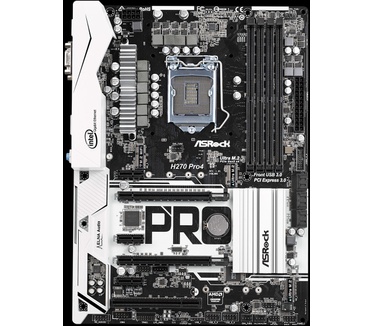 ASRock MB S1151 H270 Pro4 ATX retail