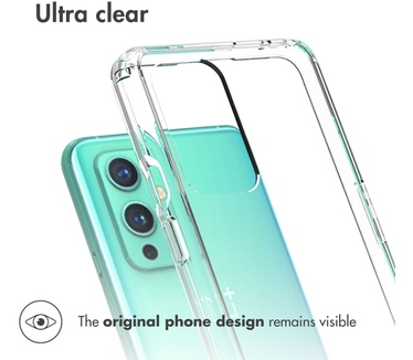 Accezz Xtreme Impact Backcover OnePlus 9 - Transparant