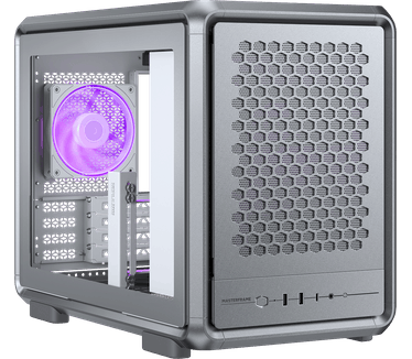 Cooler Master MasterFrame 400 Mesh Zilver