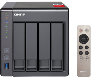 QNAP TS-451+, 2GB ram, Seagate IronWolf schijven, 16TB