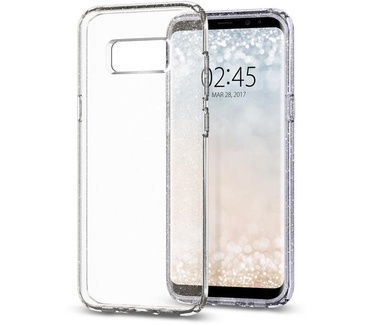 Spigen Samsung Galaxy S8 Plus Hoesje Liquid Crystal Glitter  Transparant