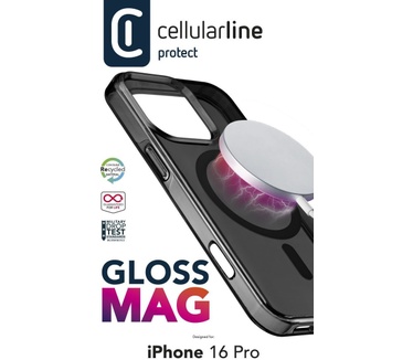 Cellular Line GLOSSMAGIPH16PROK (iPhone 16 Pro) Zwart