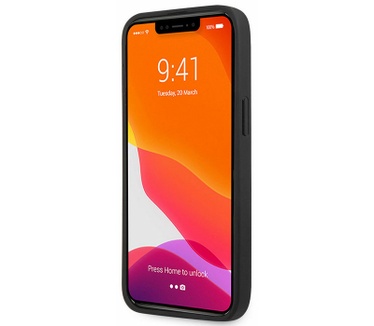 Guess 4G Metal Logo Back Case - iPhone 13 Pro Max (6.7") - Grijs Grijs