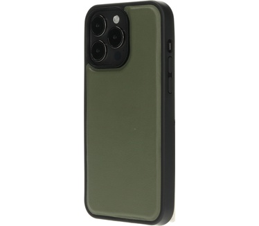 Mobiparts Leather 2 in 1 Wallet Case Apple iPhone 15 Pro Max Green