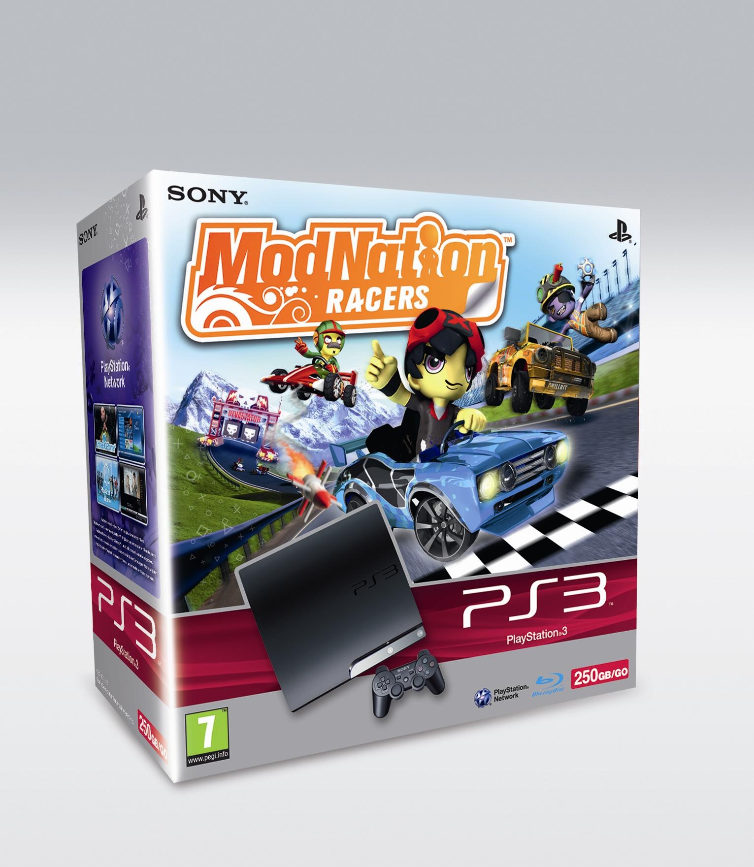 Sony PlayStation 3 Slim 250GB ModNation Racers kopen Prijzen