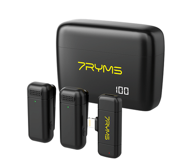 7RYMS 7RYMS Rimo S1(LN) 2.4G Dual-channel draadloze microfoon met Lightning aansluiting