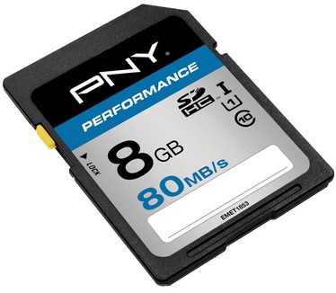 PNY Performance SDHC 8GB Class 10 UHS-1 U1
