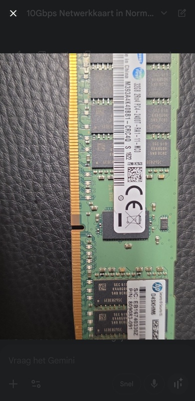 8x 32gb ddr4 2400t aangeboden - Vraag & Aanbod - Tweakers