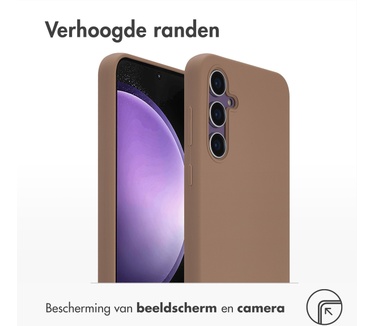 Accezz Liquid Silicone Backcover met MagSafe