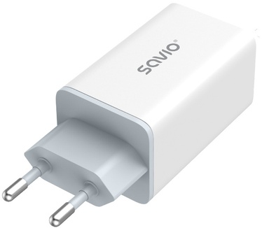 Savio LA-07 adowarka Sieciowa GaN 65W Biaa