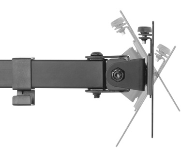 V7 Dual Desktop Monitor Stand