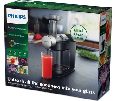 Philips Avance HR1946/70 - Slowjuicer - Zilver