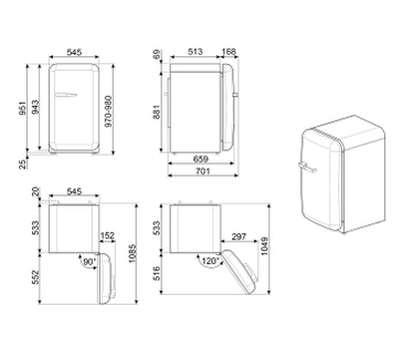 Smeg FAB10ROR6