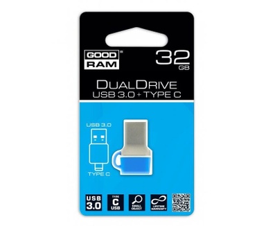 Goodram DualDrive 3.0 32GB Zilver
