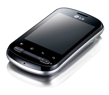 LG Optimus ME P350 Zwart
