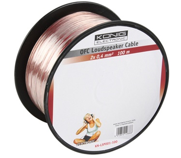 Konig 2x 0.40mm², 100m