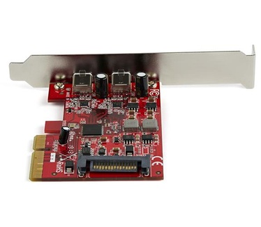 Startech.com 2-poorts PCIe USB 3.1 kaart 2x USB-C USB 3.1 Gen 2 tot 10 Gbps