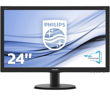 Philips 240V5QDAB Zwart