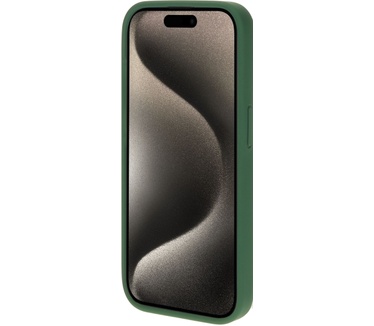 Mobiparts Silicone Cover Apple iPhone 15 Pro Forest Green
