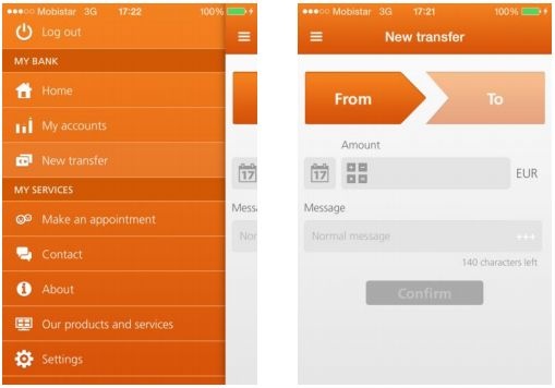 ING Belgie mobiele app