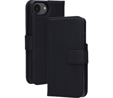 Mobiparts Leather 2 in 1 Wallet Case Apple iPhone 16e Black