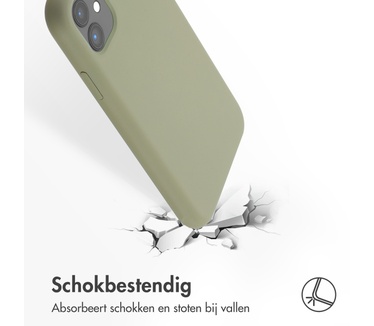 Accezz Liquid Silicone Backcover met MagSafe