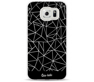 Casetastic Softcover Samsung Galaxy S6 - Abstraction Outline Black