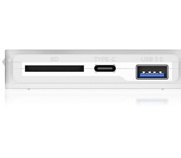Icy Box IB-DK404 Wit