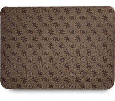Guess 4G Metal Laptop Sleeve voor o.a. Notebooks (13") - Bruin Bruin