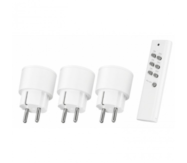 KlikAanKlikUit starterset APC3-2300R (3 Stopcontactschakelaars + Afstandsbediening)