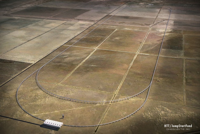 hyperloop test track