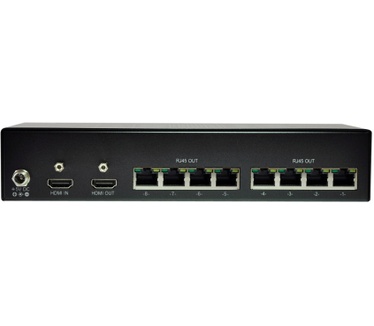 LevelOne HDMI over Cat.5 Transmitter, 300m, 8 Channel Outputs