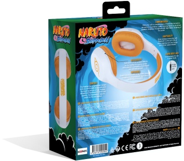 Konix Naruto – Bluetooth Headset (Oranje, Wit)